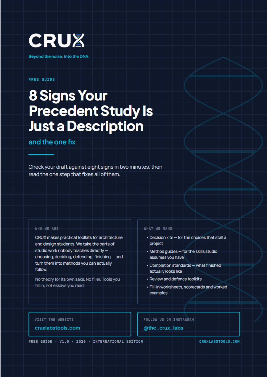 Precedent Study Kit Free Version