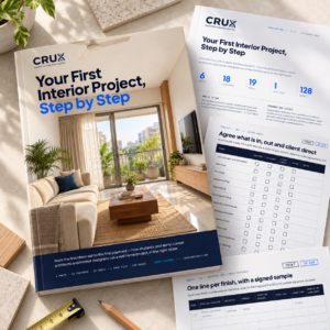 Your First Interior Project, Step by Step - India Edition
